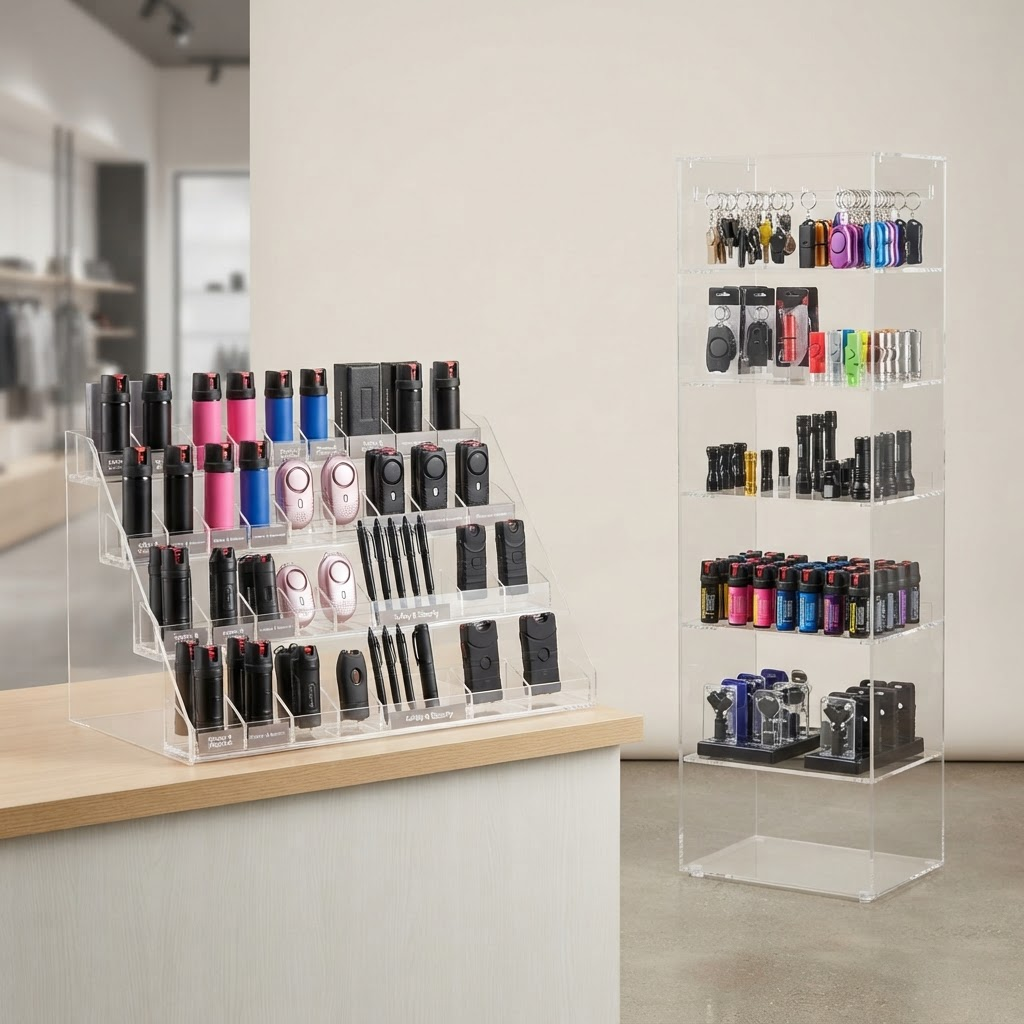 Self-Defense Product Displays Wholesale: Maximize Retail Sales
